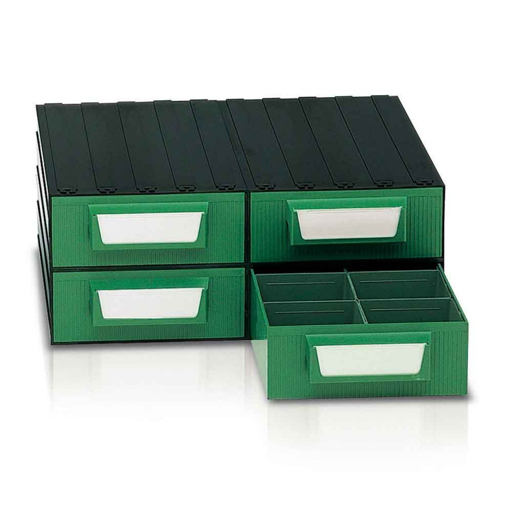 Predalnik za drobni material | 4 predalčki | P570