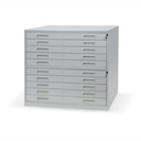 Modularna omara za večje dokumente in načrte | 10x predali | 960x1250x870 mm | D7285
