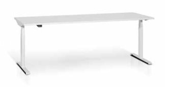 Ergonomska pisarniška miza z električnim dvigovanjem višine | Nastavljiva višina od 585 mm do 1235 mm | D5134
